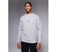 Barbour International - Stelar - Felpa girocollo grigio ultimate 101 cm