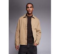 Barbour International - Steve McQueen - Giacca beige con logo e stampa sul retro-Neutro 2XL