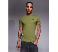 Barbour International - T-shirt con logo piccolo verde XL
