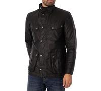 Barbour International Uomo Giacca Tourer Duke in Cera, Nero, L