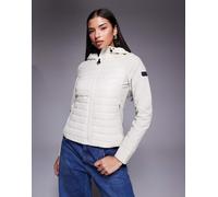 Barbour International - Valentina - Felpa trapuntata color bianco osso 48