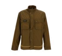 Barbour, ,Jackets ,Uomo ,Marrone ,L Giacca in Cotone Cerato