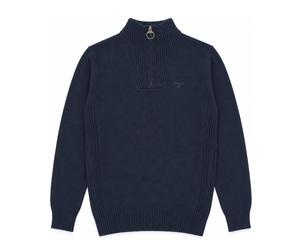 Barbour Maglia Essential Lambswool Zip Uomo Navy M