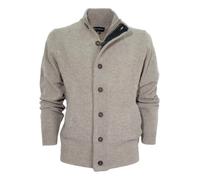 BARBOUR Maglione con Bottoni Zip e Toppa MKN0731ST16 Colore Stone
