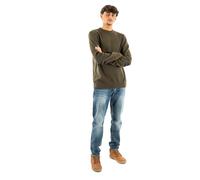 Barbour Maglione invernale Holden Crew Neck ol91 Olive Marl, verde, L