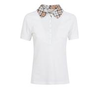 Barbour - Malvern Camicia Polo a Maniche Corte - - Tops - Donna - Bianco - M