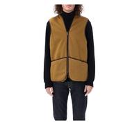 Barbour - Marrone abbigliamento esterno gilet in pile caldo - - Jackets - Uomo - Marrone - L