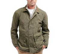 Barbour MCA0732-OL51 Ashby Casual Summer Jacket OLIVE GREEN Cotton Regular Fit Uomo