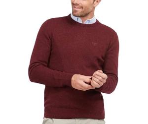 Barbour MKN0844 Maglieria Girocollo Uomo Rosso XL
