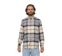 Barbour MSH4990-TN52 Edderton Tailored BD Shirt Classic Tartan Green-Navy Camicia in Flanella Uomo Regular Fit
