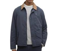 Barbour MSP0172NY71 - Giacca da uomo impermeabile con colletto in velluto a coste TRACKER SHOWERPROOF JACKET, colore BLU NAVY, taglia L