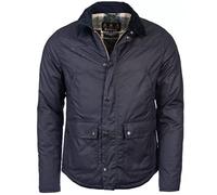 Barbour MWX1106-NY92 Reelin Waxed Jacket NAVY Giacca Uomo Imbottita BLU NAVY (M, BLU NAVY)