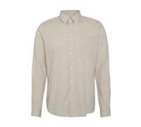 Barbour - Nelson Camicia Slim Fit Cotone Lino - - Shirts - Uomo - Beige - L