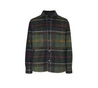 Barbour - Sovracamicia morbida e calda - Woodlane Brushed Check Overshirt Classic Tartan per Uomo - Taglia XL - Verde