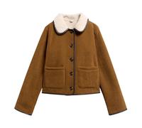 Barbour - Penny Fleece Cord Jacket - - Jackets - Donna - Marrone - L