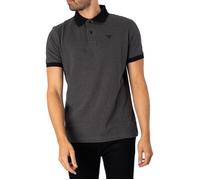 Barbour Polo Polo in misto sportivo in Nero EU M