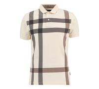 BARBOUR Polo Uomo Blaine Oversized Tartan MML1117WH32 Beige Chiaro