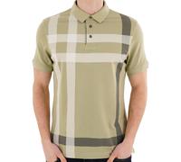 BARBOUR Polo Uomo Blaine Tailored Tartan MML1117GN63 Verde Chiaro