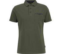 Barbour - Polo Uomo in 100% Cotone interlock - Premium Corpatch Tailored Polo Shirt Dark Olive per Uomo in Cotone - Taglia L - Kaki