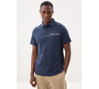 Barbour - Premium Corpatch Tailored Polo Shirt Blu - Abbigliamento M Blu