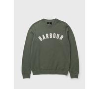 Barbour Prep Logo Crew men Sweatshirts green in taglia:L