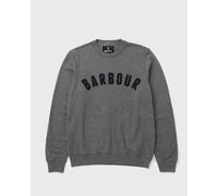 Barbour Prep Logo Crew men Sweatshirts grey in taglia:L