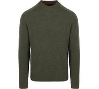 Barbour, pullover Grangetown in lana verde oliva - Abbigliamento da uomo - Moda, Verde scuro, L