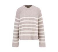 Barbour Pullover 'Irene' grigio chiaro / bianco Donna Barbour S grigio chiaro / bianco