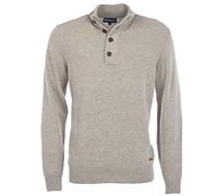 Barbour Pullover Mezza Zip Beige Lana Uomo XXL