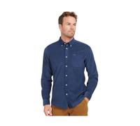 BARBOUR Camicia in velluto a coste RAMSEY blu | L