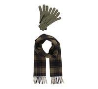 Barbour Set sciarpe e guanti uomo MGS0018 VERDE