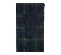 Barbour Sciarpa 'Tartan' blu notte / abete Uomo Barbour One Size blu notte / abete
