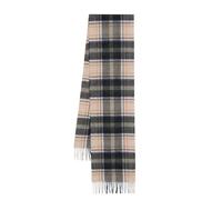Barbour Sciarpa 2MUSC0137 New Check Tartan Plaid Sand Beige Uomo