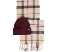 Barbour SET BERRETTO E SCIARPA OLIVIA donna bordeaux LGS0107 TU