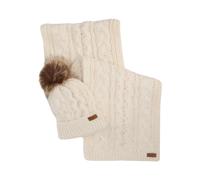 Barbour - Set Cappello e Sciarpa Penshaw - - Accessories - Donna - Bianco - ONE SIZE