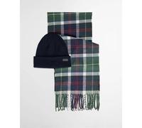 Barbour SET CON BERRETTO SWINTON E SCIARPA GALINGALE uomo blu MGS0079 TU