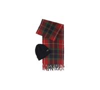 BARBOUR Set Uomo Sciarpa e Cappello Swinton Beanie Galingale MGS0079TN69 Tartan