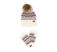 Barbour - Set Regalo Berretto e Guanti Holly - - Accessories - Donna - Bianco - ONE SIZE