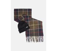 BARBOUR Set regalo Unisex Multicolor Set regalo con berretto Swinton e sciarpa