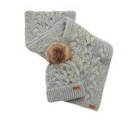 Barbour Set sciarpa e cappello donna LGS0025 GRIGIO
