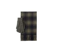 Barbour Set sciarpe e guanti uomo MGS0018 VERDE