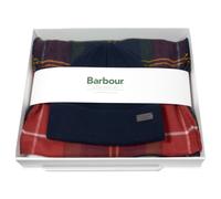 BARBOUR Set Uomo Sciarpa e Cappello Swinton Beanie Galingale MGS0079TN69 Tartan