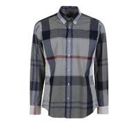 Barbour, ,Shirts ,Uomo ,Verde ,S Camicia in Cotone Blu Navy