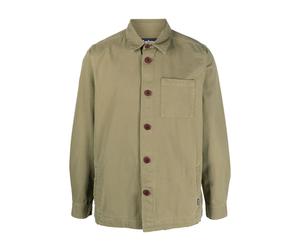 Barbour - Sovracamicia Cotone Lavato - - Shirts - Uomo - Verde - L
