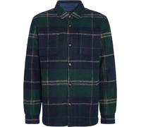 Barbour - Sovracamicia da uomo in tartan - Chapter Tailored Check Overshirt Green Loch Tartan per Uomo - Taglia L - Verde