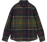Barbour - Sovracamicia morbida e calda - Woodlane Brushed Check Overshirt Classic Tartan per Uomo - Taglia S - Verde