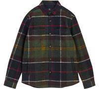 Barbour - Sovracamicia morbida e calda - Woodlane Brushed Check Overshirt Classic Tartan per Uomo - Taglia L - Verde