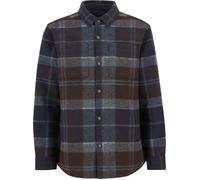 Barbour Overshirt Chapter Tailored Check tartan Midnight Oak Uomo Blu navy Taglia M