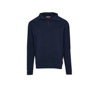Barbour, ,Sweatshirts & Hoodies ,Uomo ,Blu ,M Maglione Navy con Mezza Zip