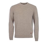 Barbour Toppa Girocollo Lana d'agnello Knit Stone, Stone, XL